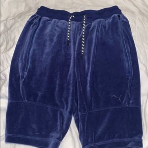 Velour Puma Shorts